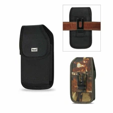 For iPhone SE 2022 / iPhone 8 / 7 Reiko Heavy Duty Pouch Case w/ Metal Clip