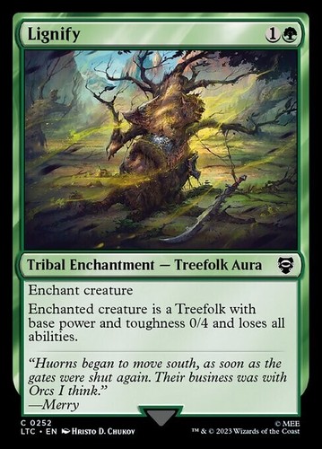 MTG - LIGNIFY - Lord of the Rings Co (C)