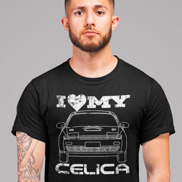 I Love My Toyota Celica Unisex TShirt eBay
