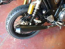 Royal Enfield 650 Twin Exhaust Slip On Pair Black