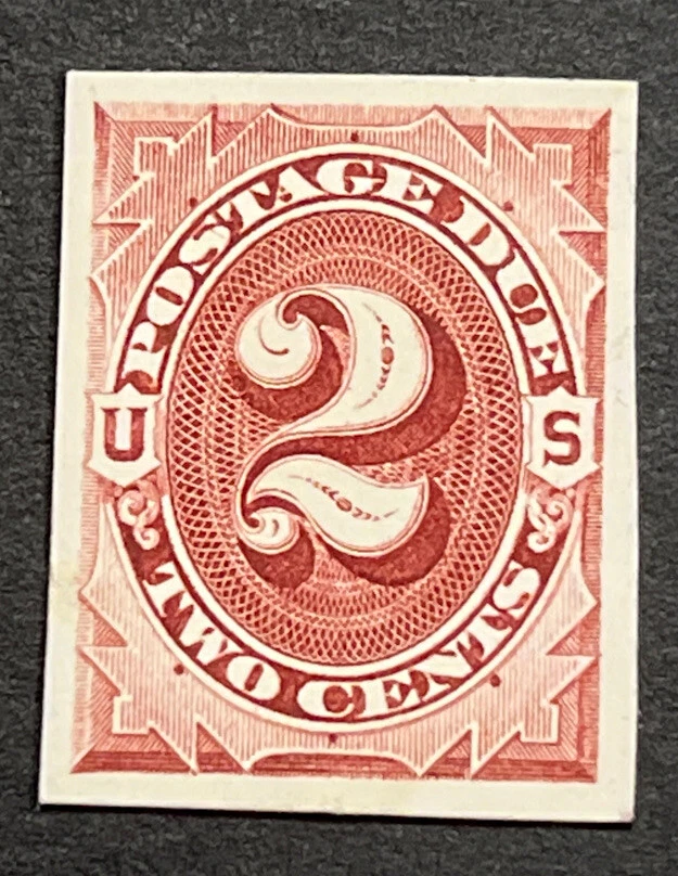 Travelstamps: US Stamps Scott #J23P4 2c Postage Due Proof on Card NGAI H - Image 2 of 4
