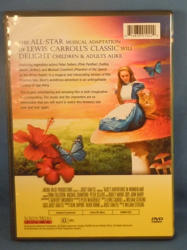 Alice's Adventures in Wonderland with Dudley Moore & Peter Sellers *DVD* - Picture 2 of 2