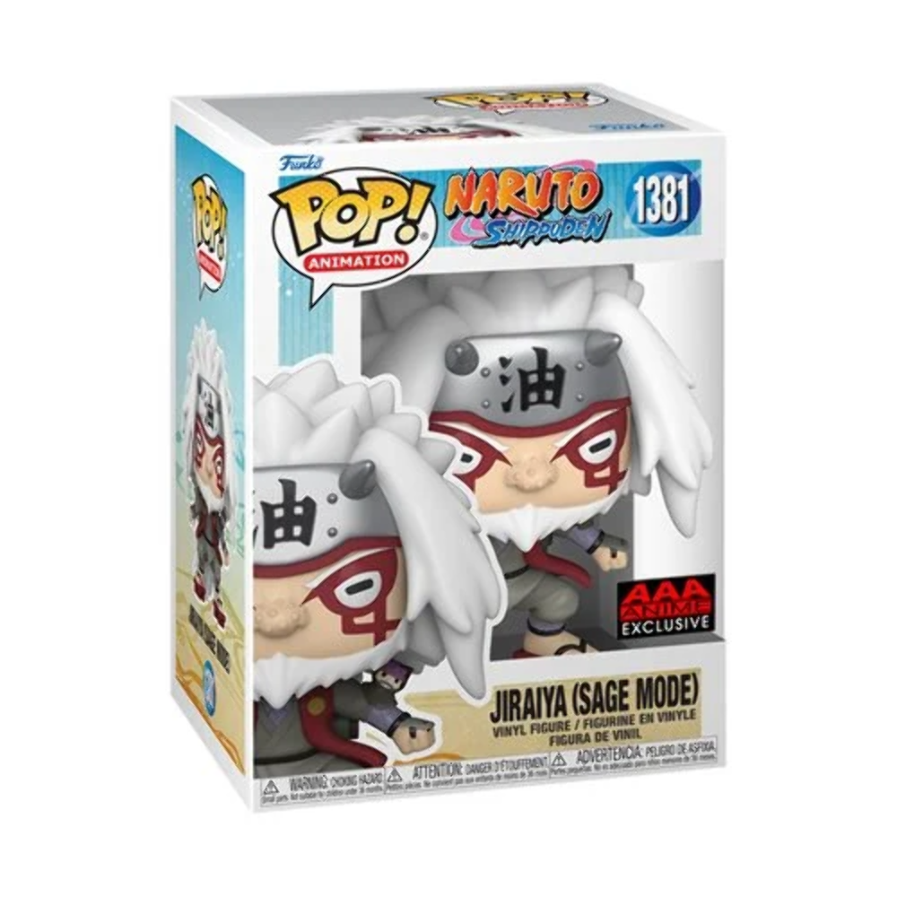 【即日発送※】Funko POP/米国購入/6インチ JIRAIYA FUNKO POP! ANIMATION NARUTO SHIPPUDEN: JIRAIYA (SAGE MODE) #1381