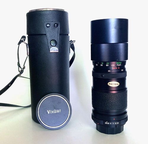 Vivitar 85-205MM 1:3.8 Zoom Lens for Minolta Manual Focus Cameras, NICE SHAPE! - Picture 1 of 7