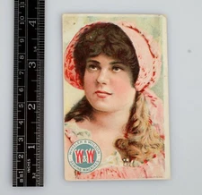 Victorian Advertising Trade Card Wheeler & Wilson Sewing Machines 