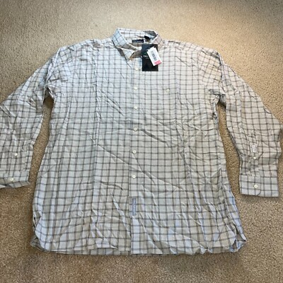 NEW Greg Norman Mens Button Up Shirt Long Sleeve Beige Tan Size XL - NWT