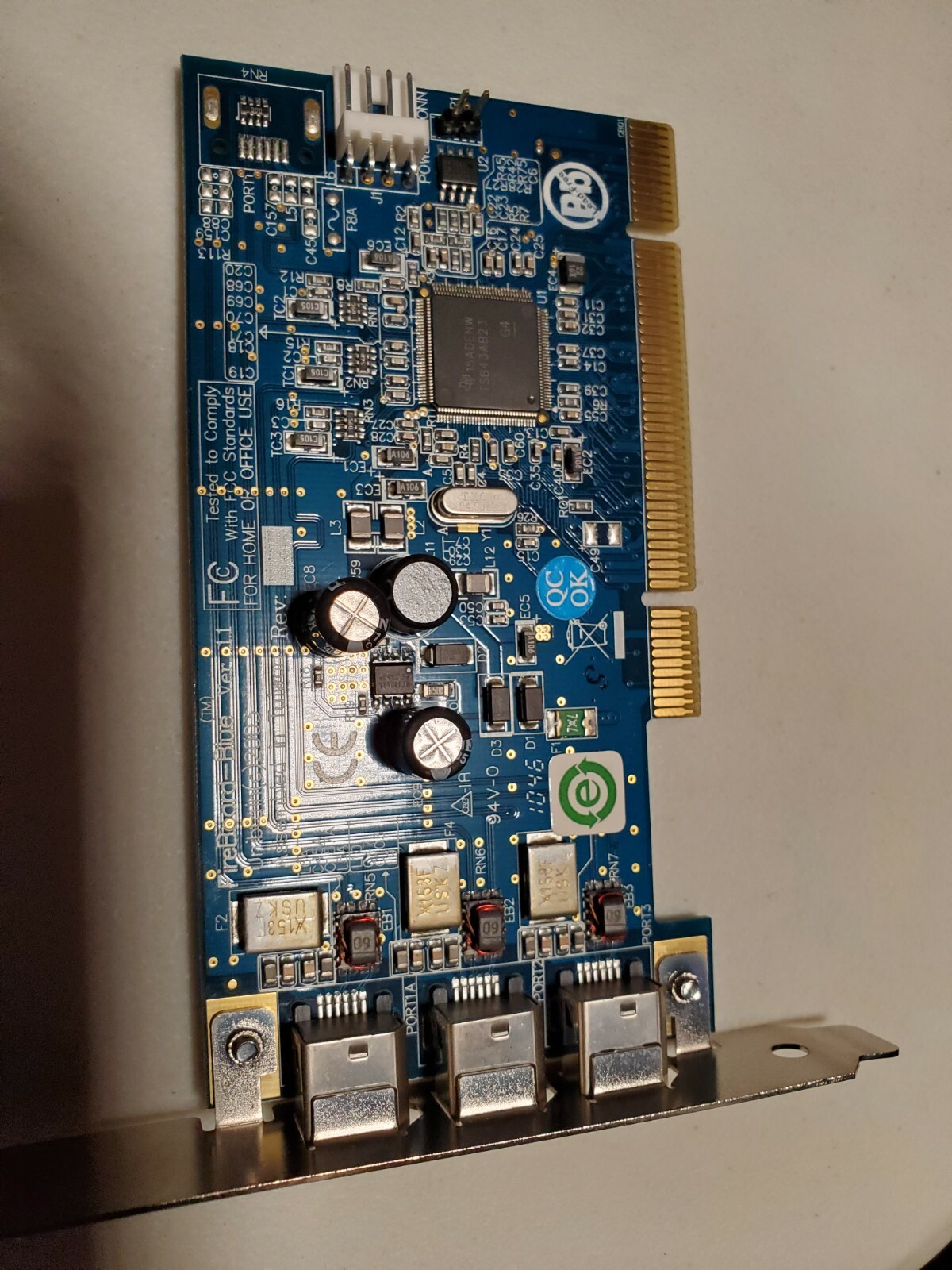 Unibrain(C)2003 FireboardBlue Ver.1.1 1394 Capture Card eBay