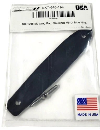 1965-1966 Ford Mustang Gasket Pad Seal For Standard Outside Mirror, Made in USA