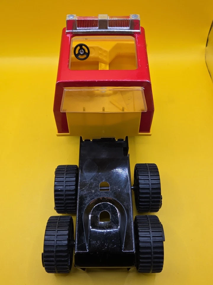 1978 TONKA пожарная машина #3 США стали пластик 53125 грузовик только игрушка - Изображение 4 из 4