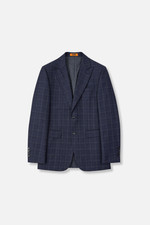 Valentino Plaid Vested Suit