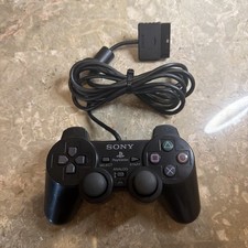 🎮 PlayStation 2 Controller (BLACK, TESTED) 🎮