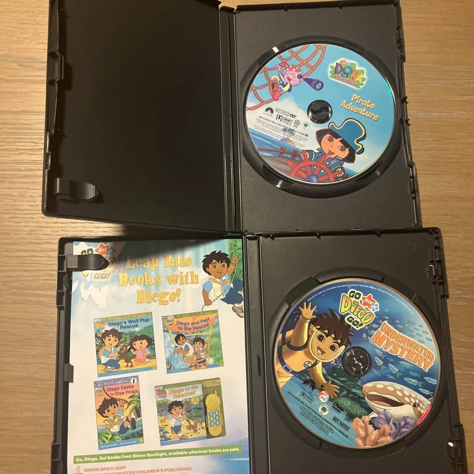 4 DVD LOT Dora The Explorer~Nick Jr~Nicklodeon & Go Diego Go - Image 4 of 4