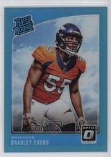 2018 Donruss Optic Rated Rookie Aqua Prizm 225/299 Bradley Chubb #169 06ic