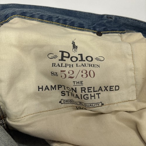 Polo Ralph Lauren Hampton Relaxed Fit Straight Leg Jeans Men's Size 52Bx30 NWT - Picture 9 of 9