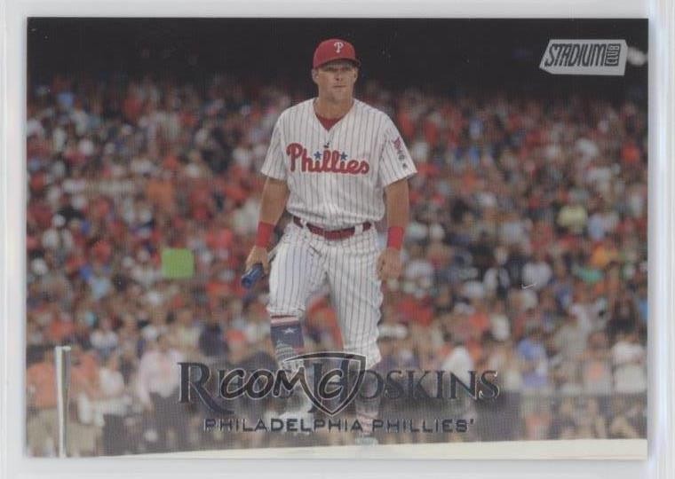2019 Topps Stadium Club Photo Variation SP (Both Arms Down) Rhys Hoskins 14n5