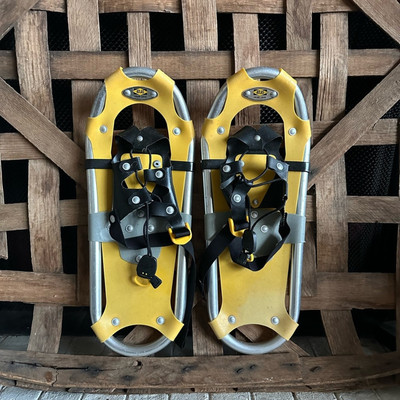 Atlas Snow Shoe 718 Jr. Junior Snow Shoe Silver & Yellow Youth Kids Child