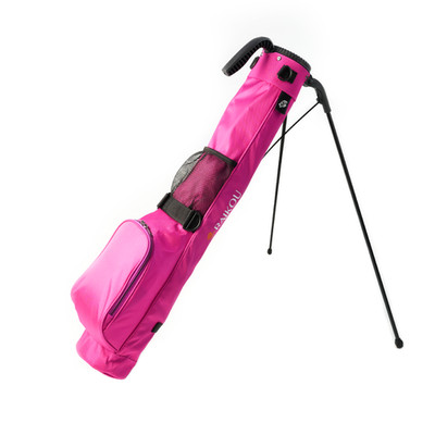 RAIKOU Golf Standbag leicht & kompakt, Tragegurt, wasserabweisend, 2 Taschen