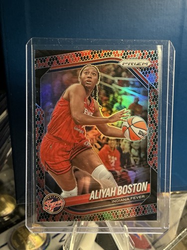 Aliyah Boston 2025 Panini WNBA Prizm #75 Snakeskin!