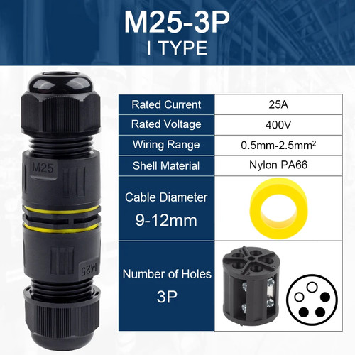 IP68 Mini Waterproof Connector 2-5 Pin Options - Zdjęcie 21 z 30