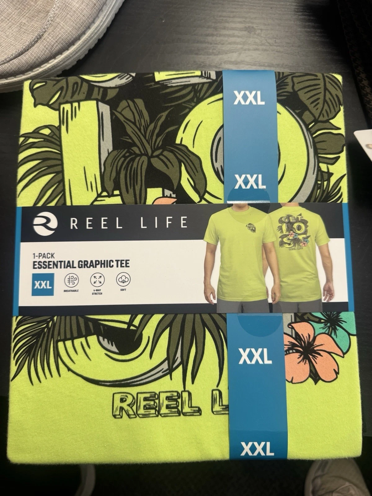 Reel Life Mens UV shirts 9 pack
Opens in a new window or tab