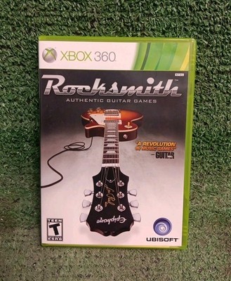 Rocksmith Microsoft Xbox 360 Complete W/ Manual -Fun Music Game, NO CORDS