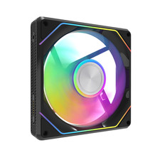 darkFlash G24 Single 120mm Magnetic ARGB PWM Case Fans No Cables - Black