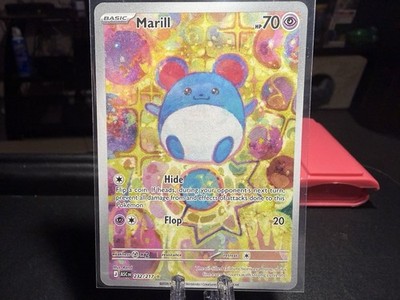 Pokémon Marill 232/217 Ascended Heroes Full Art Holo Card 70 HP Basic 2026