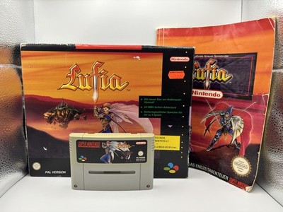 Lufia - Super Nintendo SNES - in OVP - Big Box + Spieleberater