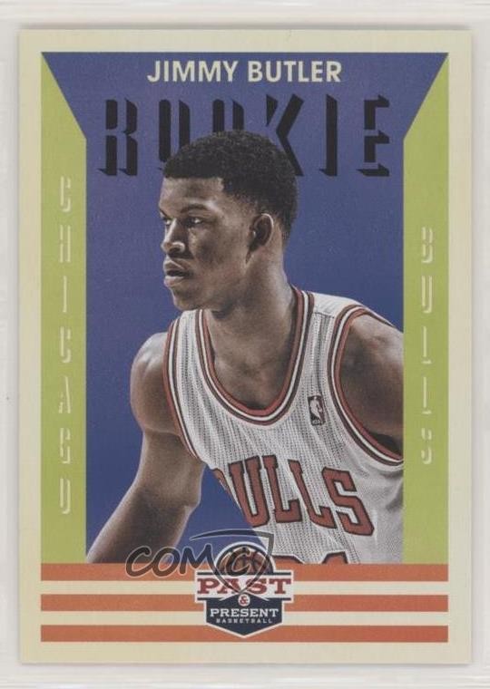 2012-13 Panini Past & Present Rookie Jimmy Butler #214 sq1