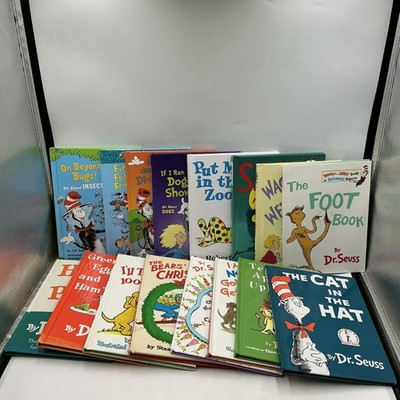 Lot Of 16 Beginner Books Theodor Seuss Geisel Dr. Seuss Random House Hardcover