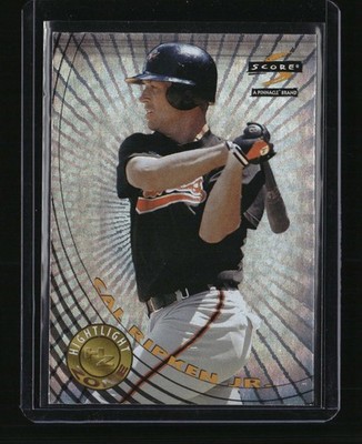 1997 Score Premium Stock #15 Cal Ripken Jr. Highlight Zone