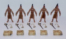 5x Lot INDIANA JONES Crystal Skull UGHA WARRIOR Action Figure 3.75" HASBRO 2008