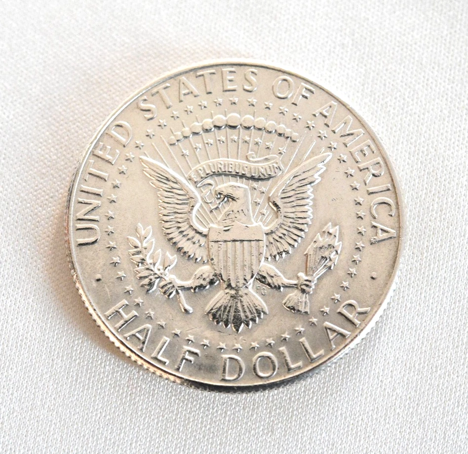 Mezzo dollaro Kennedy in argento 1964 - 1/2 dollaro - Silver 900 - qualità SUP - Immagine 2 di 3