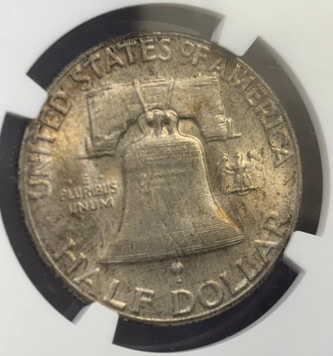 1948-D 50C NGC MS 66 FBL Franklin Half Dollar 90% Silver Full Bell Lines 