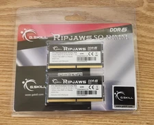 G.SKILL Ripjaws DDR5 SO-DIMM 32GB (2x16GB) 5600 CL40 Laptop Memory RAM Free Ship