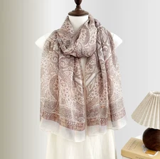 100% Mulberry Silk pieces Print Kerchief Scarf Square Bandana wrap 185X68cm wrap