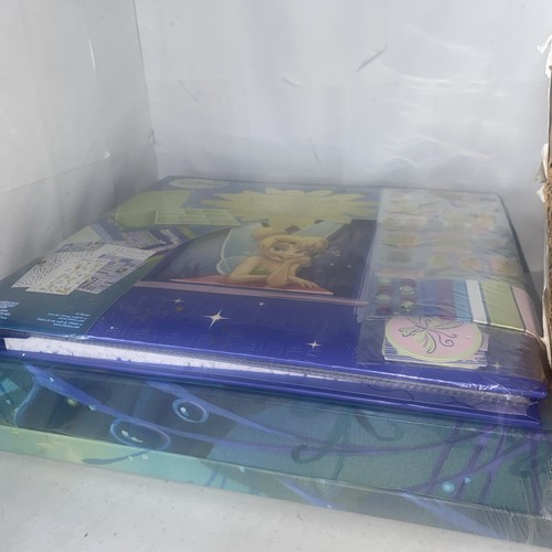 Disney Fairies TINKERBELL 12”x 12” Scrapbook Kit 350+ Pieces Brand New Sealed - Picture 2 of 4
