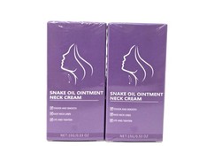 Snake Oil Ointment Tighten  Lifting Smoothing Neck Cream, 15g - 2 Pack