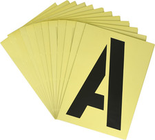 Heavy Duty Stencils 12 Inches  843398 