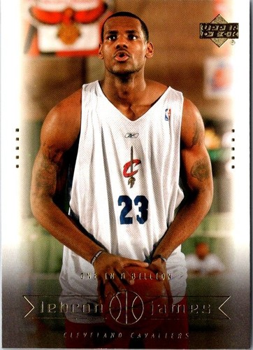 LeBron James #10 2003 Upper Deck Box Set card