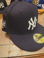 New Yor Yankees New Era Fitted Hat, 2024 World Series Grey Under-Brim Exclusive!