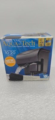 Aqua-Tech Ultra Quiet Power Filter, For Aquariums 10-20 Gallons