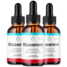  3 Pack Glucorem Blood Support Drops Advanced Vitamin Supplement 90 Servings