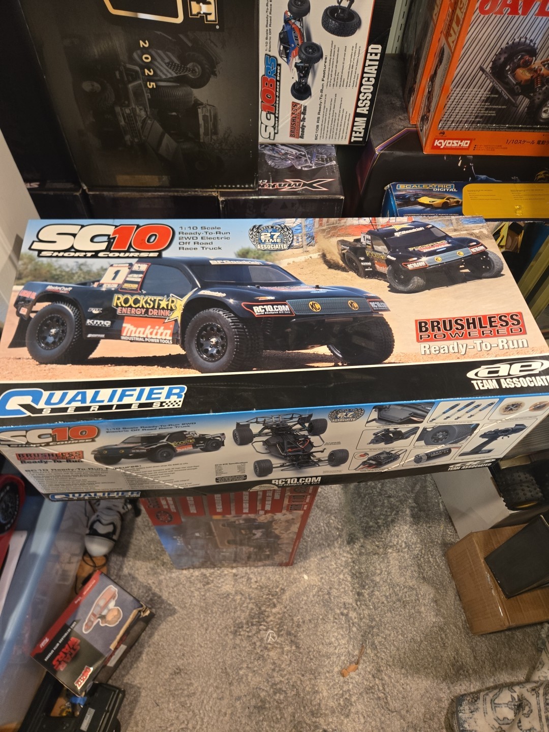 vintage Team Associated sc10 brushless Rockstar makita quali