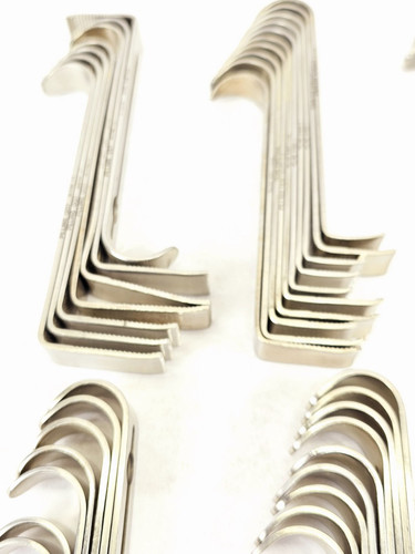 Pilling Med Henly Retractor 5" Hoja Central Instrumentos Quirúrgicos de Acero Inoxidable 58 piezas - Imagen 5 de 9