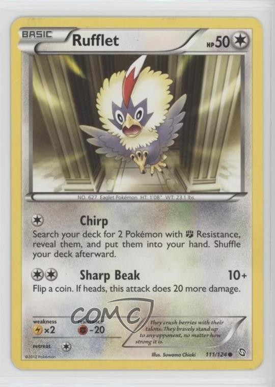 Rufflet Pokémon Black & White Dragons Exalted #111