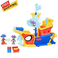 Spidey and HIS Amazing Friends Marvel Water-Webs Webs Ahoy 17x8x4 inches