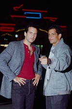 Robert Firth Ed Marinaro behind the scenes making of the ABC tv mo- Old Photo 2