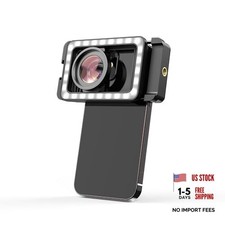 15X Macro Lens for iPhone with LED Fill Light, Samsung, Android FL23 15X