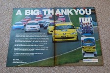 Original Peugeot 306 GTi6 Magazine Advert Poster 2000 Dan Eaves Sport Saloon 